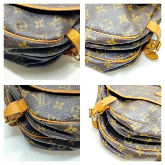 Louis Vuitton Saumur 30 Brown Monogram Crossbody Bag mon879-102525 - Picture 8 of 16